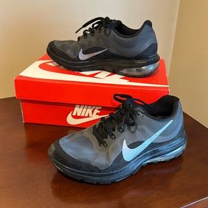Nike Womens Air Max Dynasty 2 Running Black Shoes Sneakers size 5.5